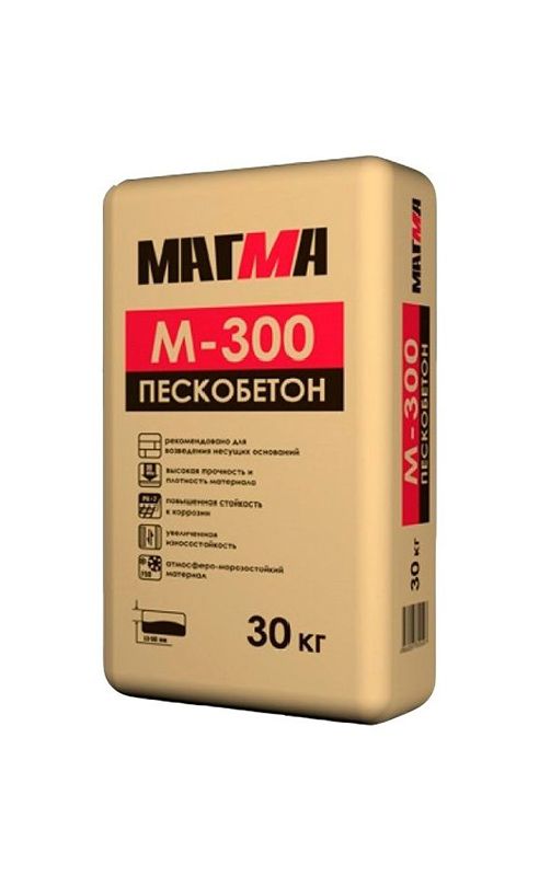 Пескобетон М-300 (30 кг) МАГМА