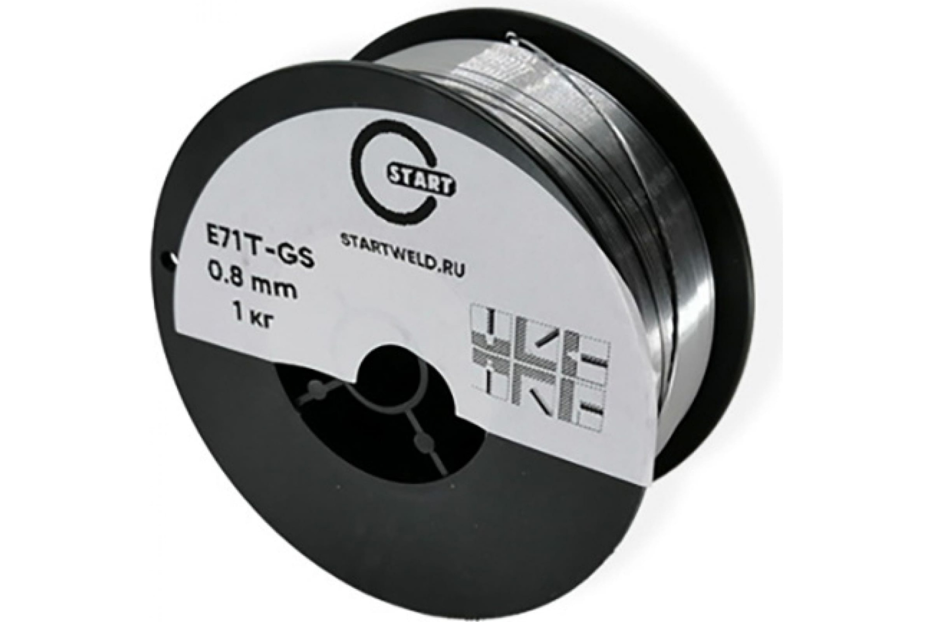 Проволока сварочная порошковая E71T-GS д.0,8 (1 кг) START STE7108
