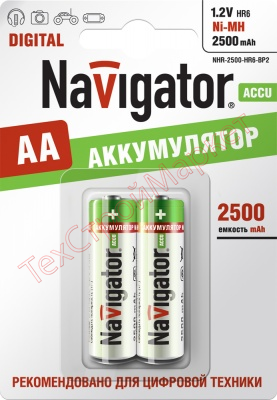 Аккумулятор Navigator 94 464 NHR-2500-HR6-BP2 17106