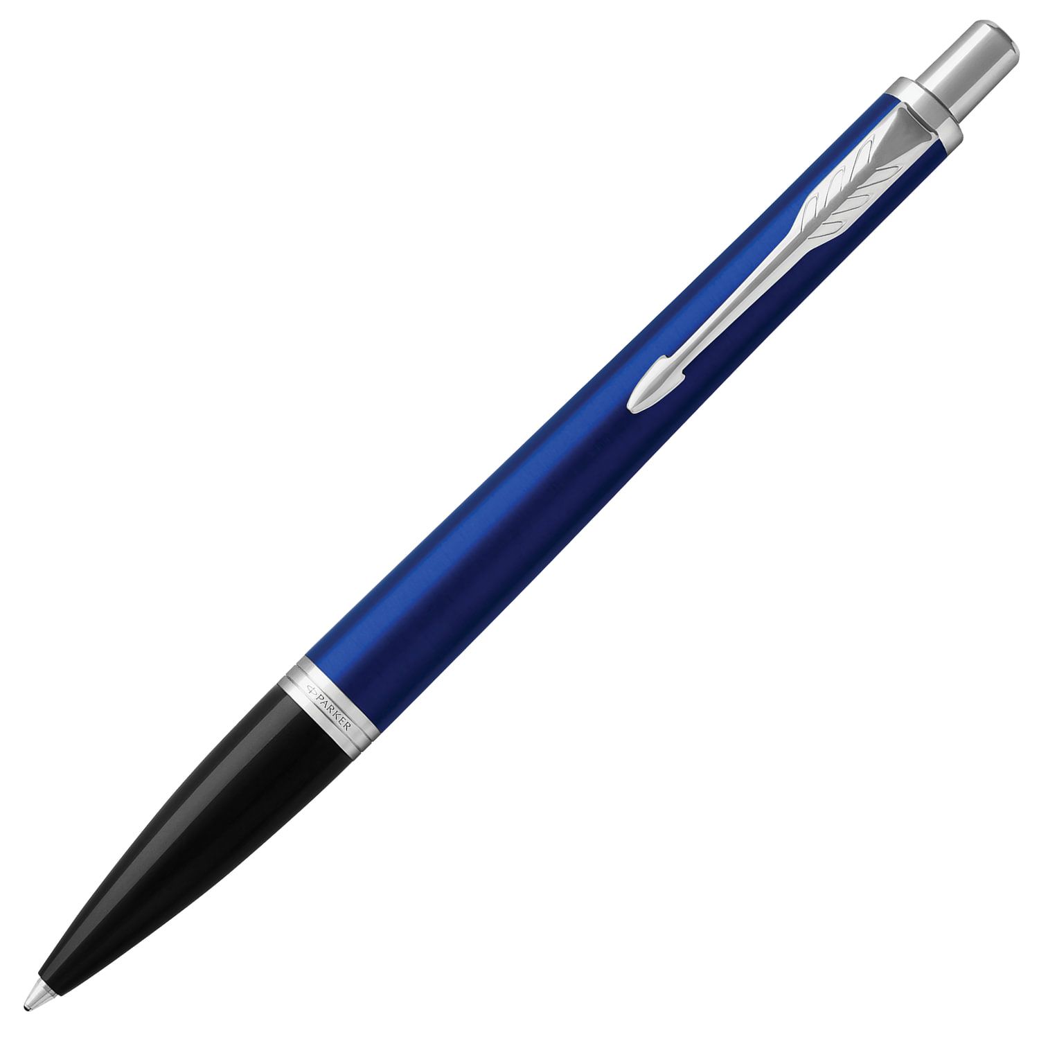 Ручка шариковая PARKER "Urban Core Nightsky Blue CT", корпус темно-синий лак, хромированные детали, синяя, 1931581