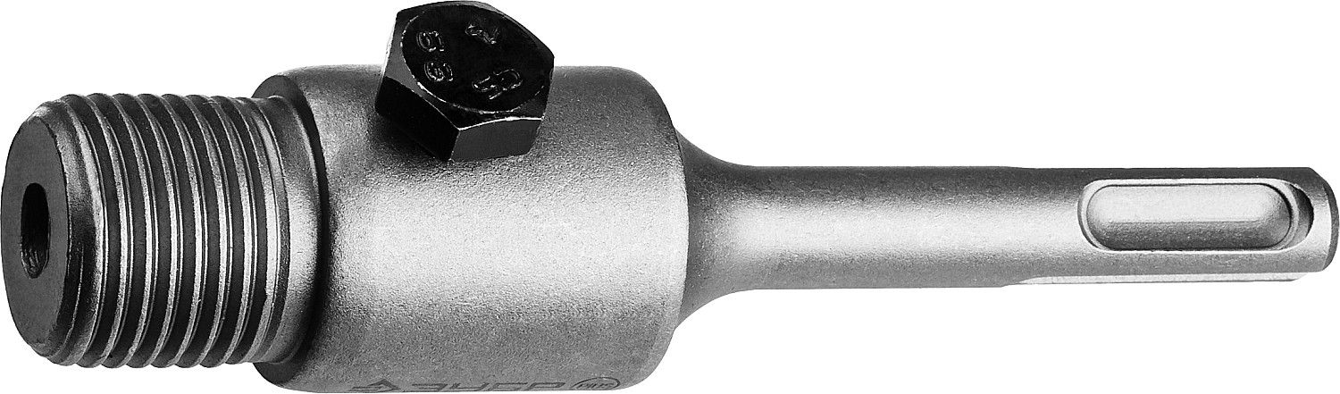 Державка для коронок по бетону, хвостовик SDS-Plus, L=110 мм, M22, винт М8 ЗУБР "МАСТЕР" 