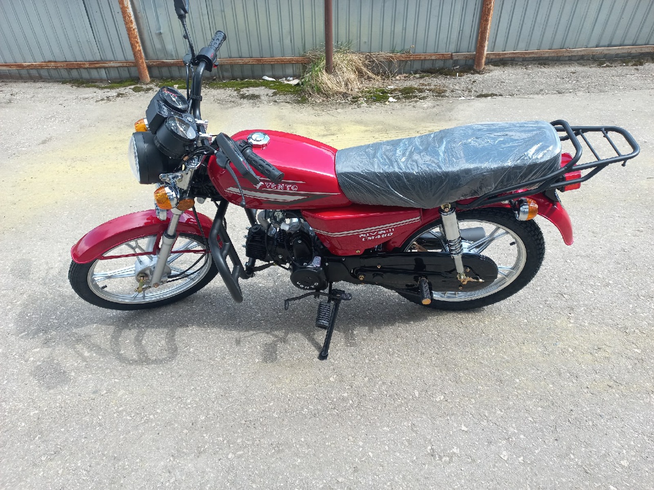 Мопед VENTO RIVA - II 49сс (110) (дуги,без сигнализации) (RED)