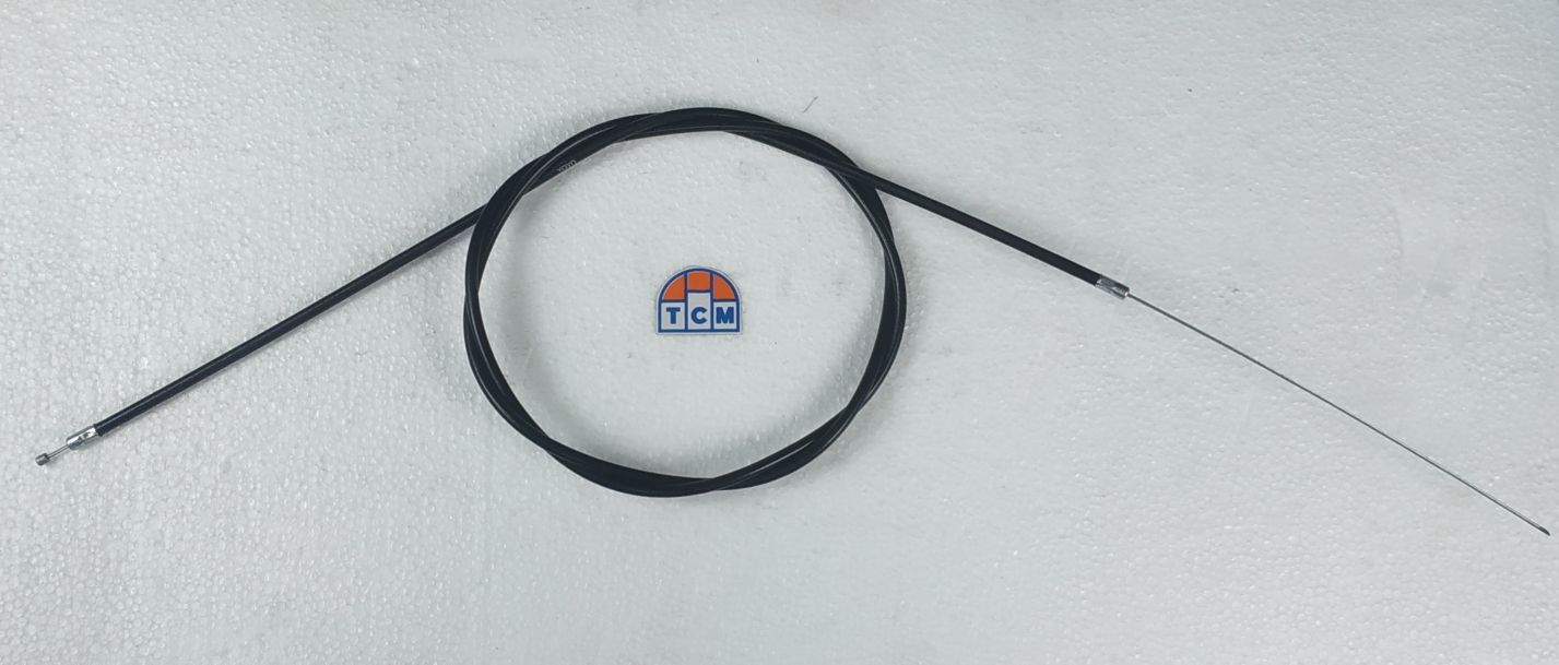 Трос газа для мотоблока BR-135 (Трос 1680мм,чехол 1450мм, наконечник рубашки прямой под зажим)
