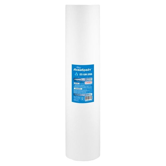 Картридж полипропиленовый для механической очистки воды,пористость 10 мкр, размер 508мм*110мм, АКВАБРАЙТ Картридж полипропиленовый для механической очистки воды,пористость 10 мкр, размер 508мм*110мм, АКВАБРАЙТ