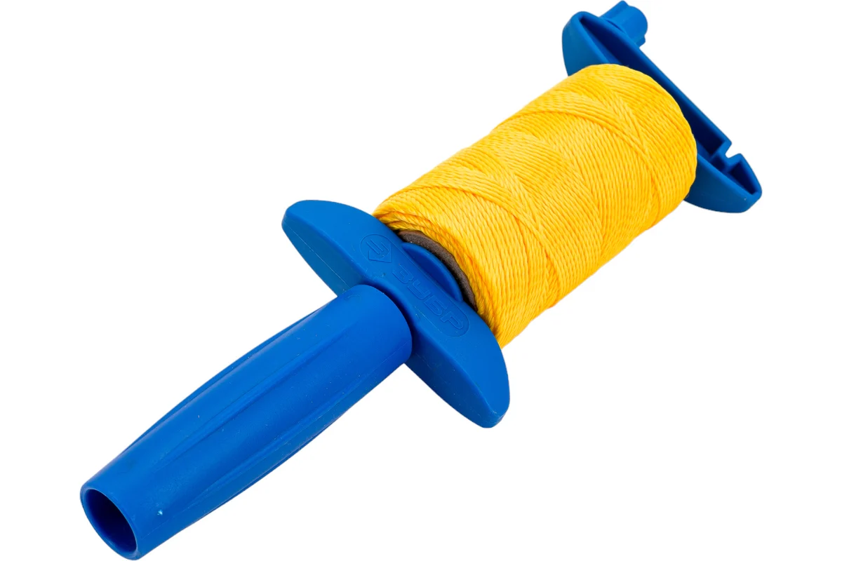 Шнур нейлоновый, для строительных работ, сменная шпуля, на катушке, 100м ЗУБР