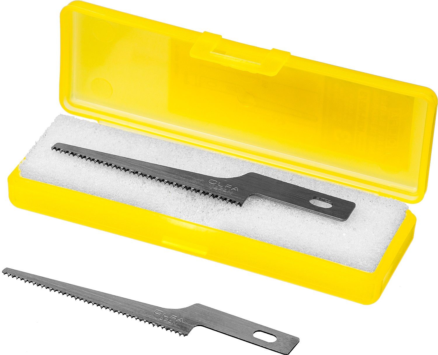 Лезвия OLFA пильные для ножа AK-4, 6х66,5(43,5)х0,35мм, 3шт