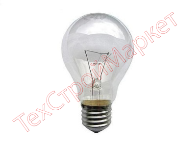 Стандартная лампа накаливания ИСКРА 25Вт 220В Е27 (Упаковка 100шт.) 