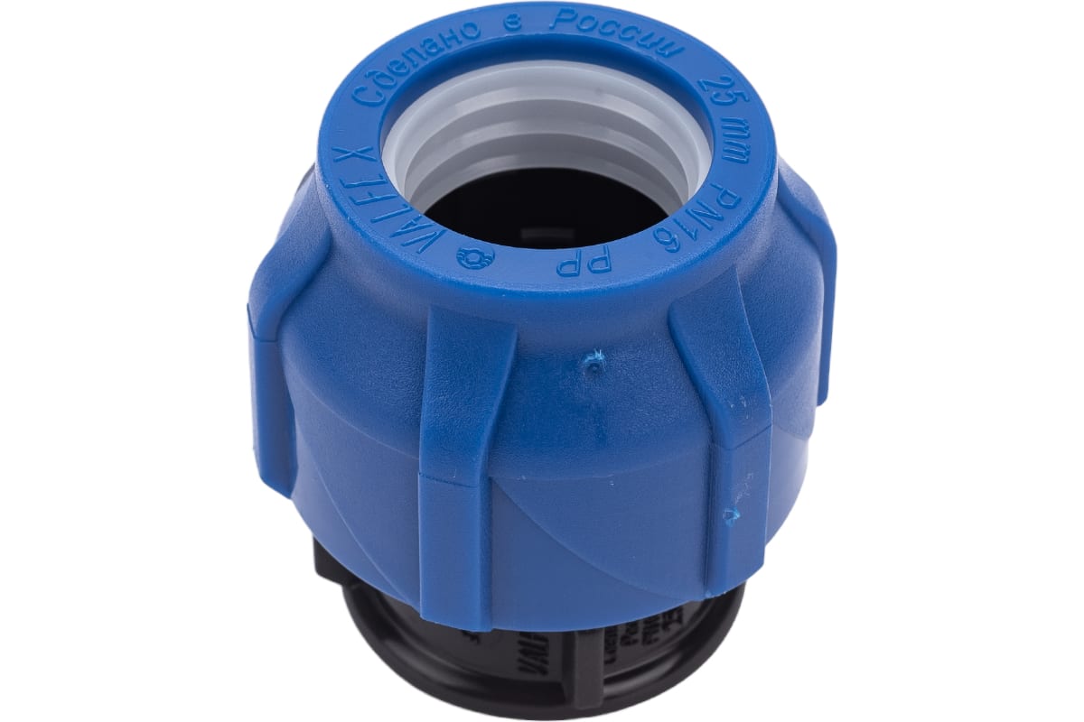 Заглушка ПНД компрессионная  25 (200/40) VALFEX