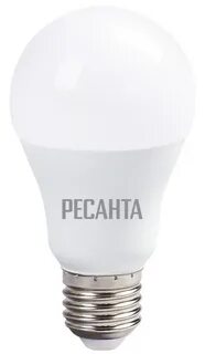 Лампа светодиодная LL-R-A65-15W-230-4K-E27 Груша,нейтральный Ресанта