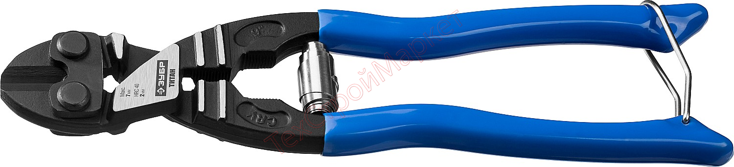 Болторез Титан компактный, Cr-V, max d=7 / HRC 40 d=2, 200 мм, ЗУБР Профессионал