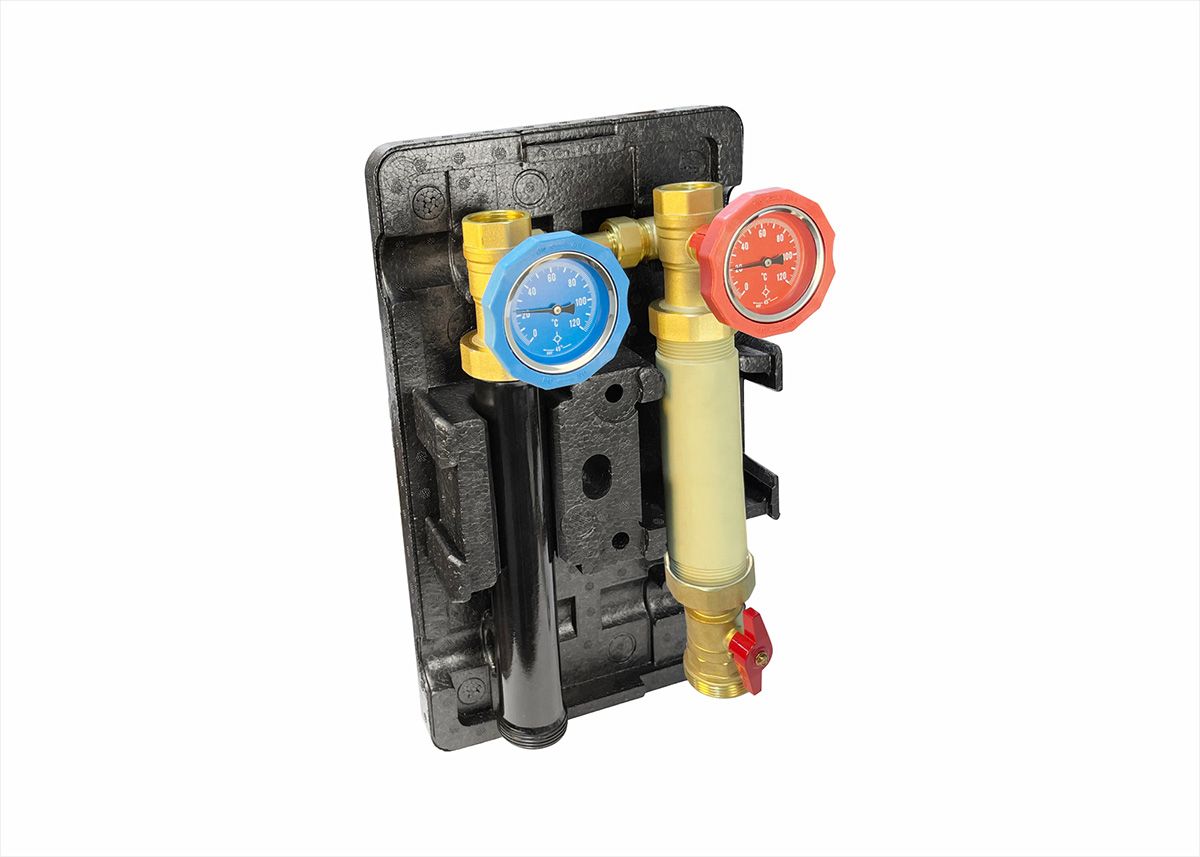 Группа насосная с прямым контуром без насоса в теплоизоляции VALFEX (1) К