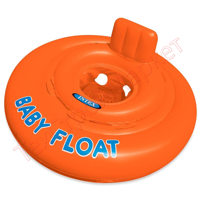 Круг для плавания с сиденьем INTEX My baby float 76 см, от 1-2 лет