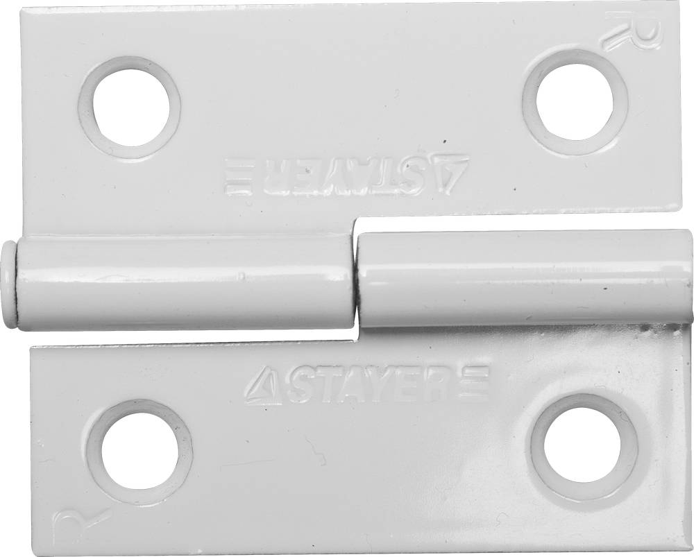 Петля дверная разъемная, цвет белый, правая, 50мм STAYER "MASTER"