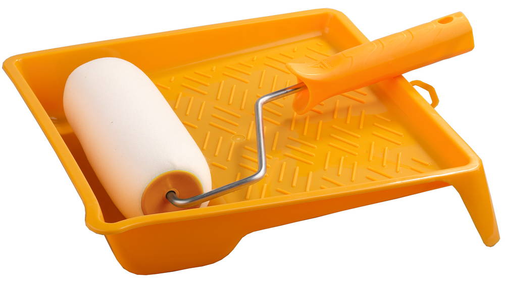 Набор: Валик "ПОРОЛОН" с ванночкой, 180 мм STAYER