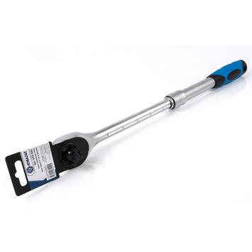 Трещоточная рукоятка 1/2", телескопическая 305 - 445 мм, 72 зуба КОБАЛЬТ