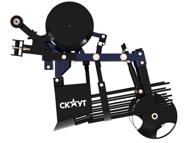 Картофелекопалка грохотная СКАУТ PH-2 для мотоблока или минитрактора