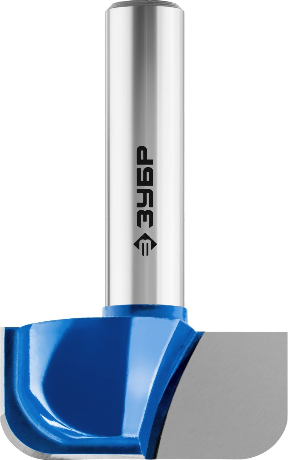 Фреза пазовая фасонная №7, D= 28,6мм, рабочая длина-13мм, радиус-5мм, хв.-8 мм, ЗУБР Профессионал