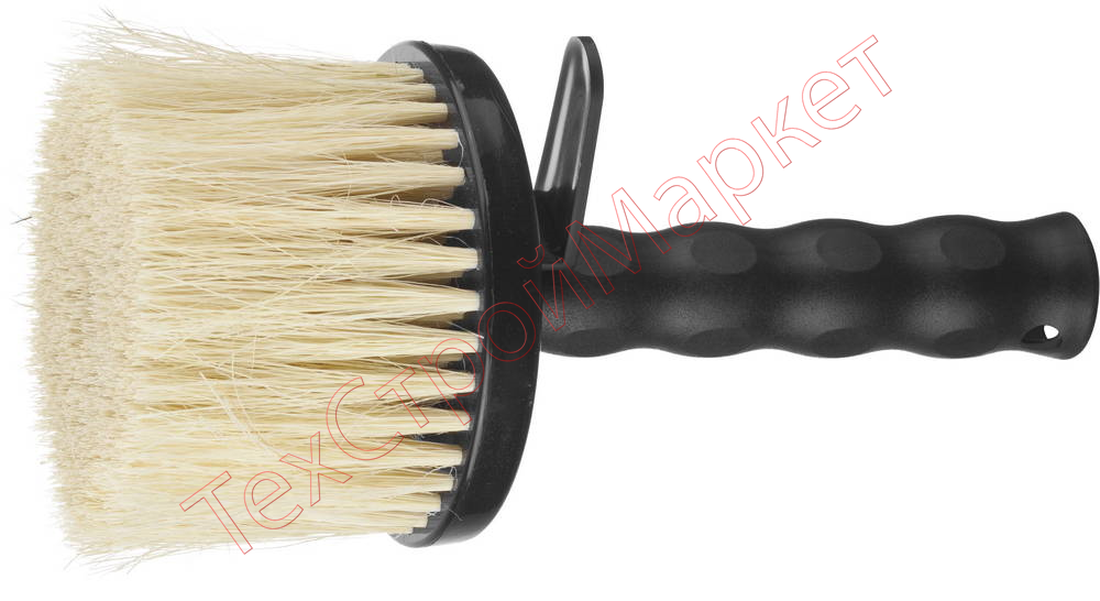 Макловица ЗУБР "ЭКСПЕРТ" БИТУМНАЯ, спец щетина из натур растительного волокна, круглая, пластмассовый корпус, d=110мм