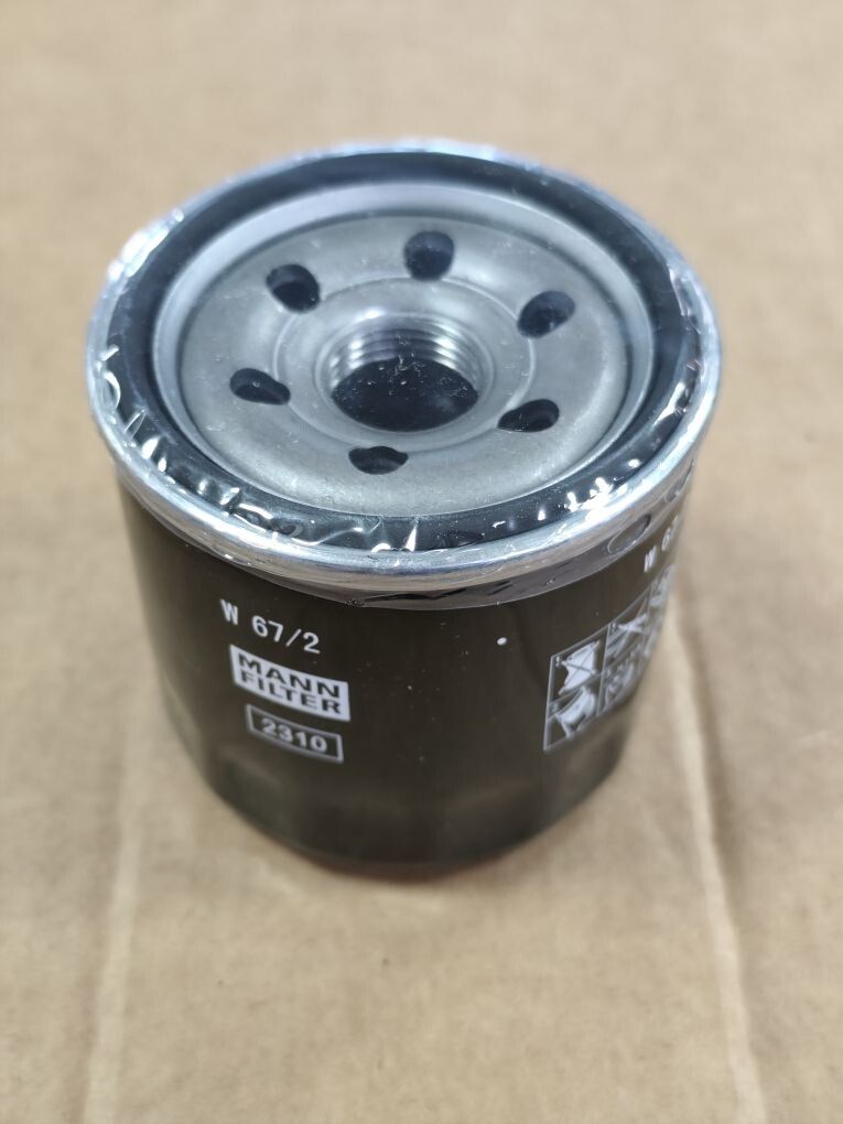 Фильтр масляный Mann аналог LONCIN 150350046-0002 для садовых тракторов резьба 3/4