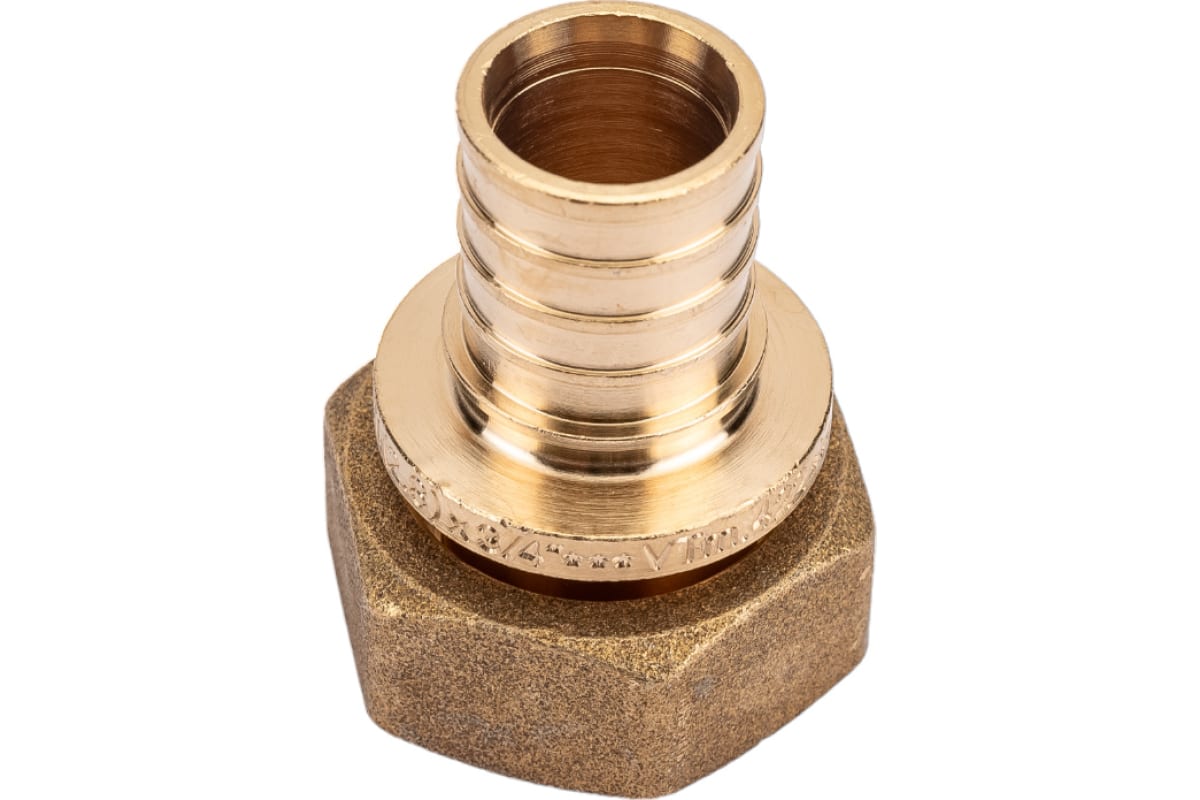 Соединитель надвижной с накидной гайкой 20(2,8) х 3/4" (VALFEX) (240/10) К