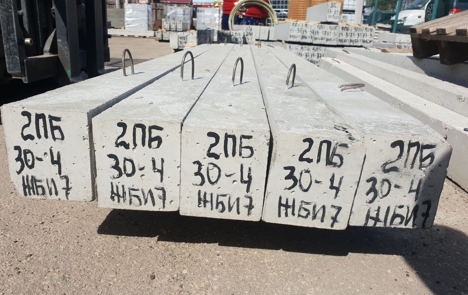 Перемычка Брусковая 2ПБ 30-4п (2980*120*140 мм) Вес - 103кг