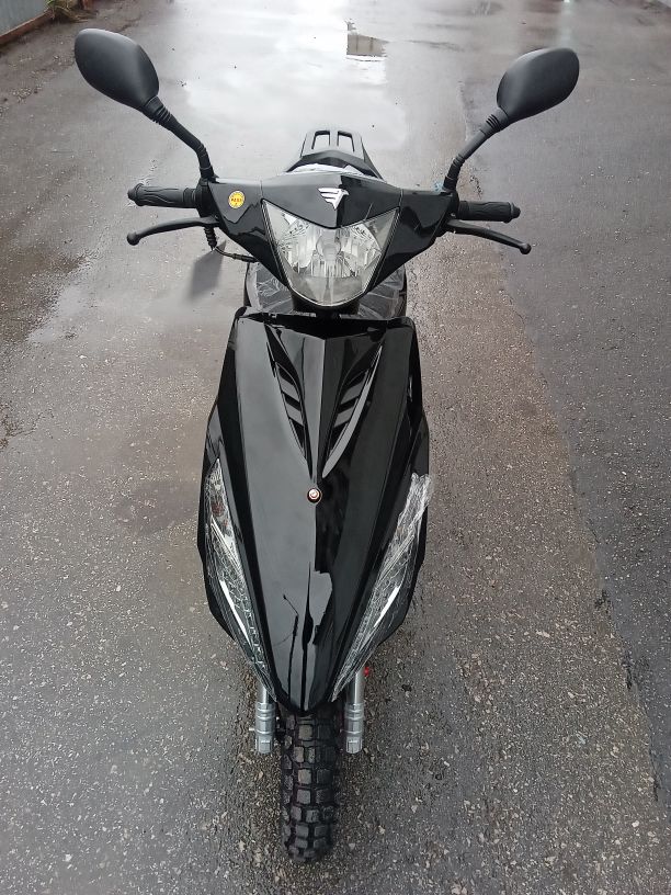 Скутер VENTO CORSA 49 cc (150)  сигнализация Черный 