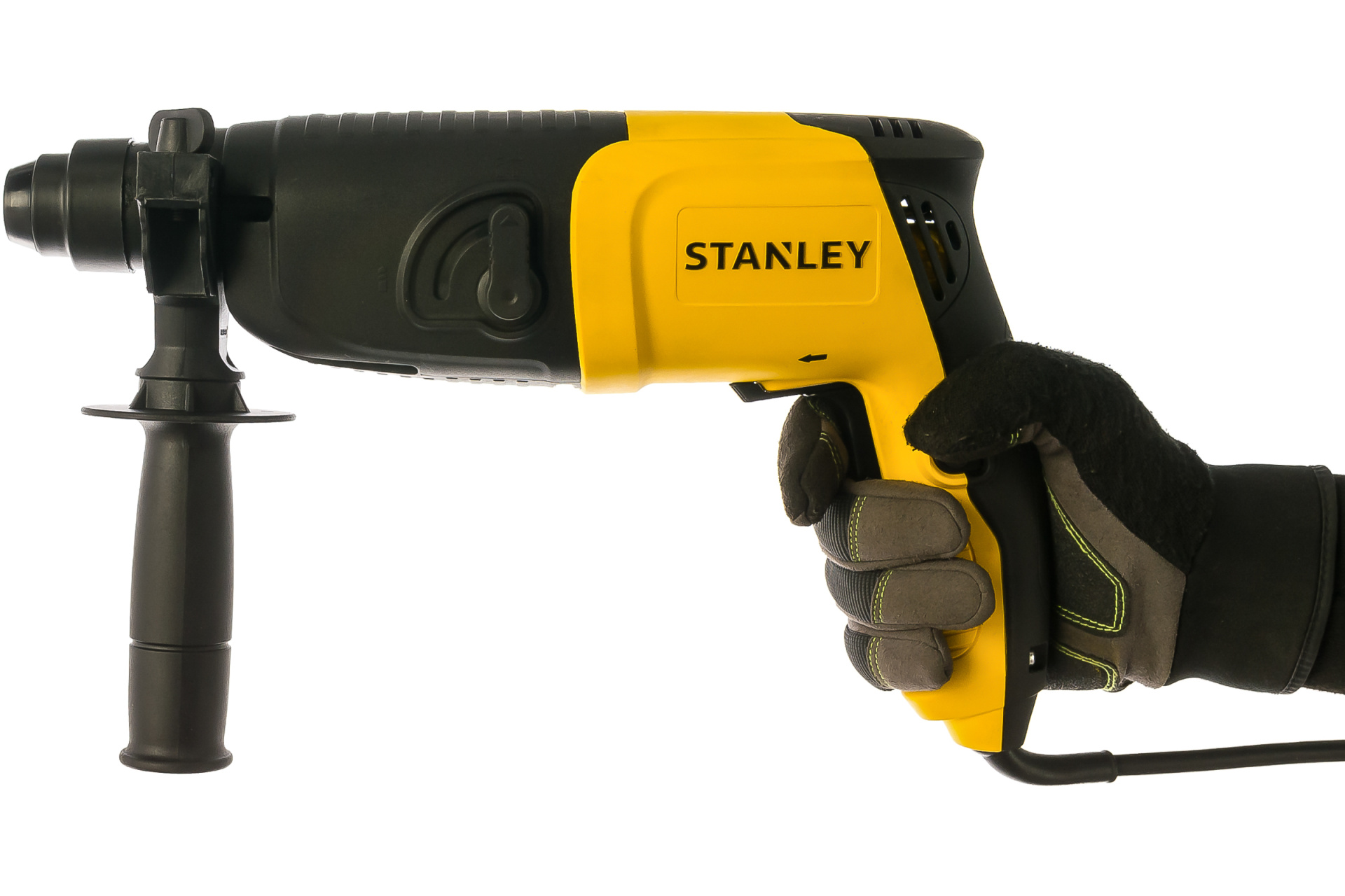Перфоратор STANLEY STHR202K, SDS-PLus, 20 мм, 620 Вт, 1,34 Дж, 1250 об/мин, 3900 уд/мин, 2 режима, кейс
