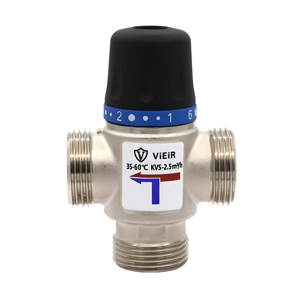 Клапан термостатический смесительный 1" 35-60°С VR181 