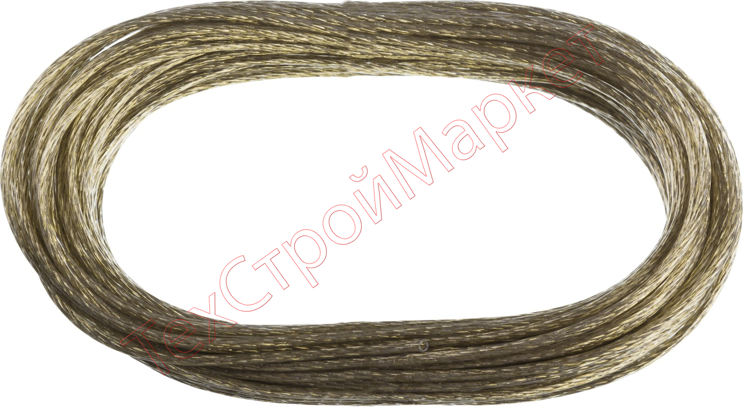 Трос хозяйственный STAYER "MASTER", стальной в полимерной оболочке, 20 метров, 3,0мм