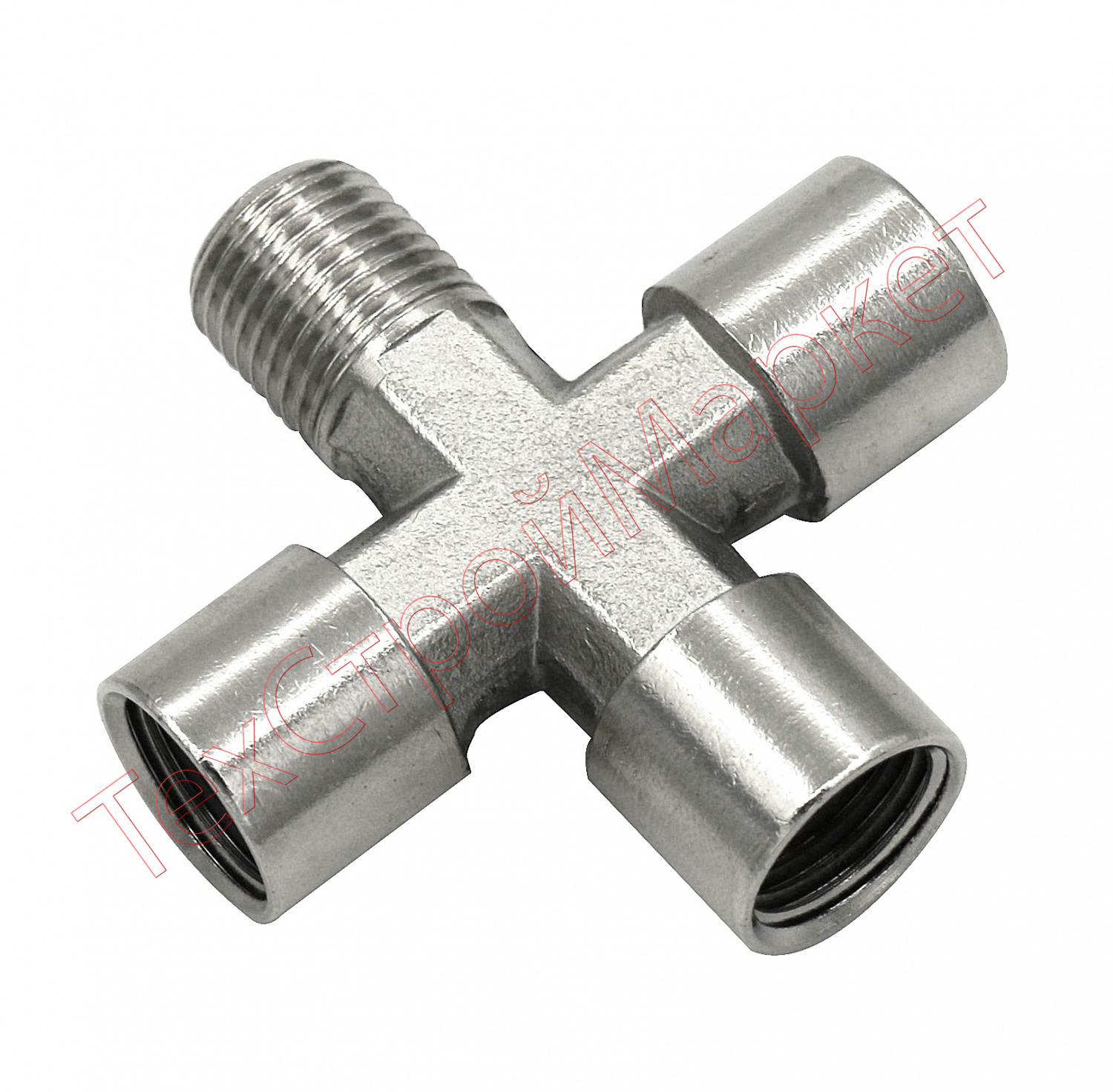 Переходник Concorde X-3RV14-1RN14 (крест, внутр. резьба 3х1/4" - внеш. резьба 1/4")