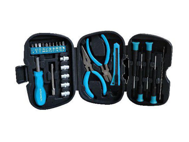 Набор инструмента 25 предм. 1/4"DR, CrV  "AUTOVIRAZH" AV-212025