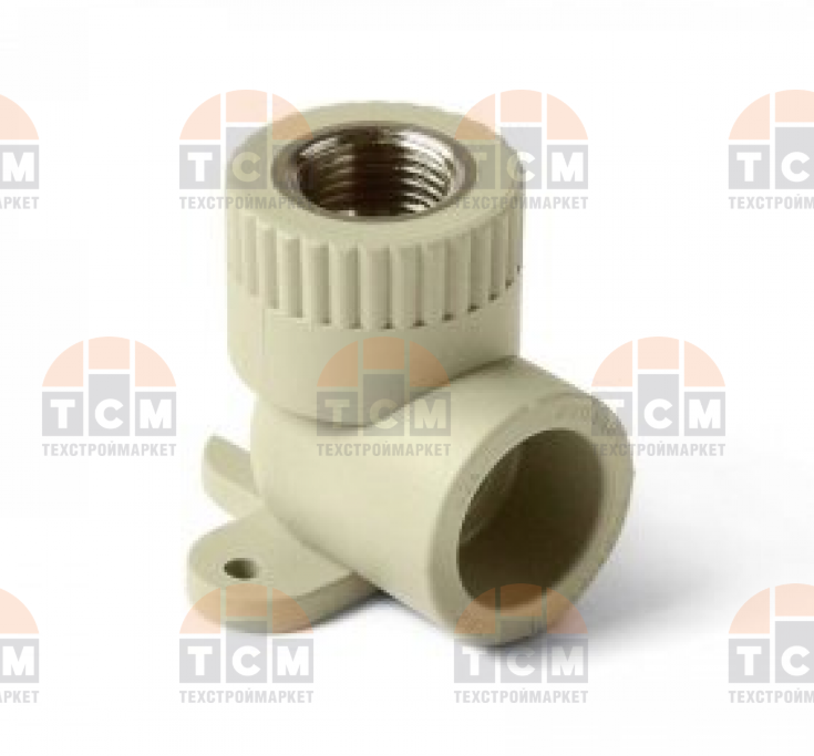 Угол с креплением внутренняя резьба ф20*1/2 Серый(Vаlfex) 