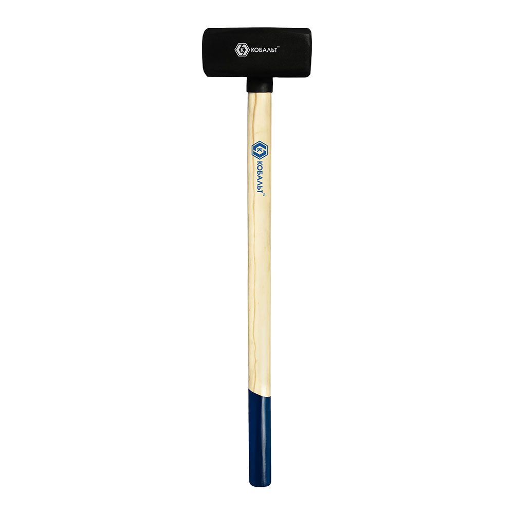 Кувалда10 000 гр., деревянная рукоятка из ясеня, длина рукоятки 900 мм КОБАЛЬТ