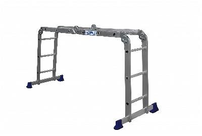 Лестница-трансформер шарнирная 2*4+2*5 Алюмет