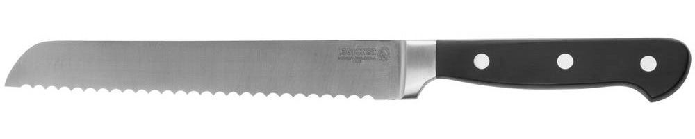 Нож хлебный, пластиковая рукоятка, лезвие из молибденванадиевой стали, 200мм LEGIONER "FLAVIA"