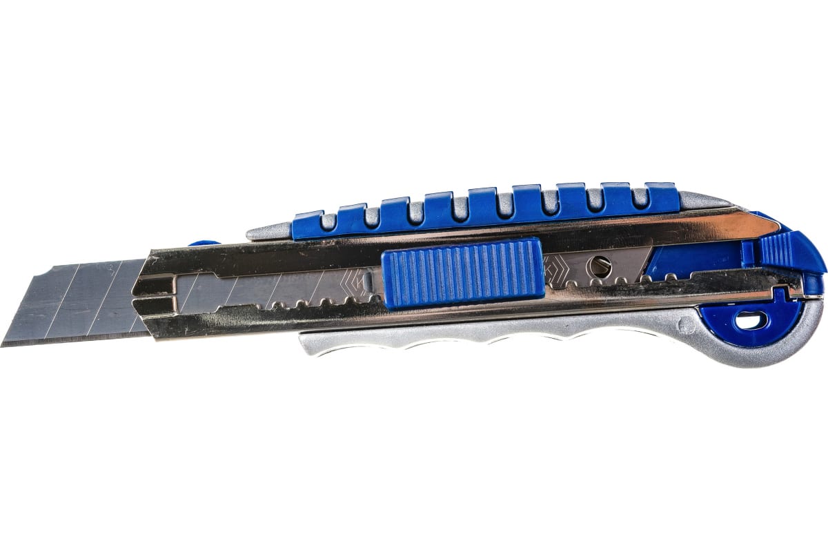 Нож технический лезвия 18 мм КОБАЛЬТ