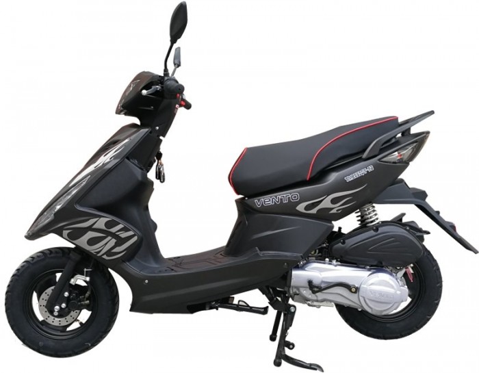 Скутер VENTO CORSA 49 cc (150)  сигнализация Черный 