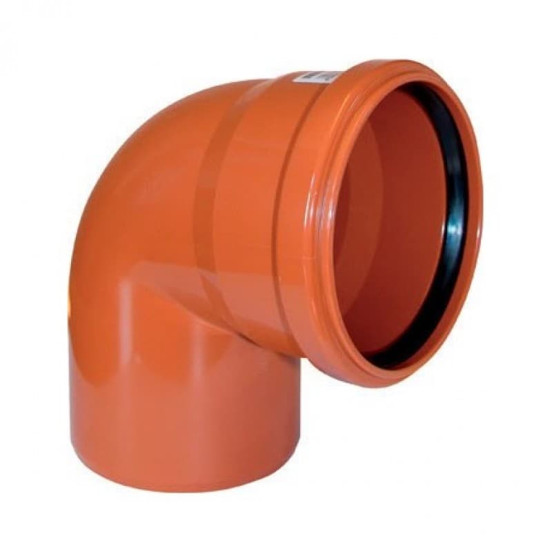 Отвод  160*87 Наружная канализация 