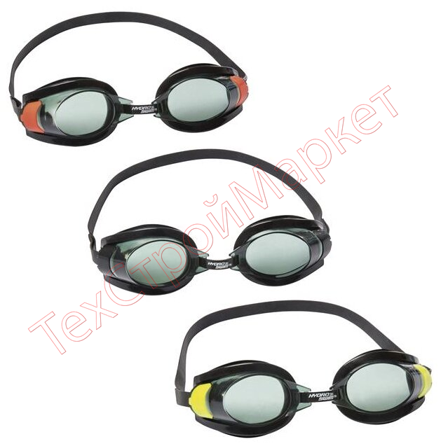 Очки для плавания Bestway Focus, от 7 лет, цвета микс