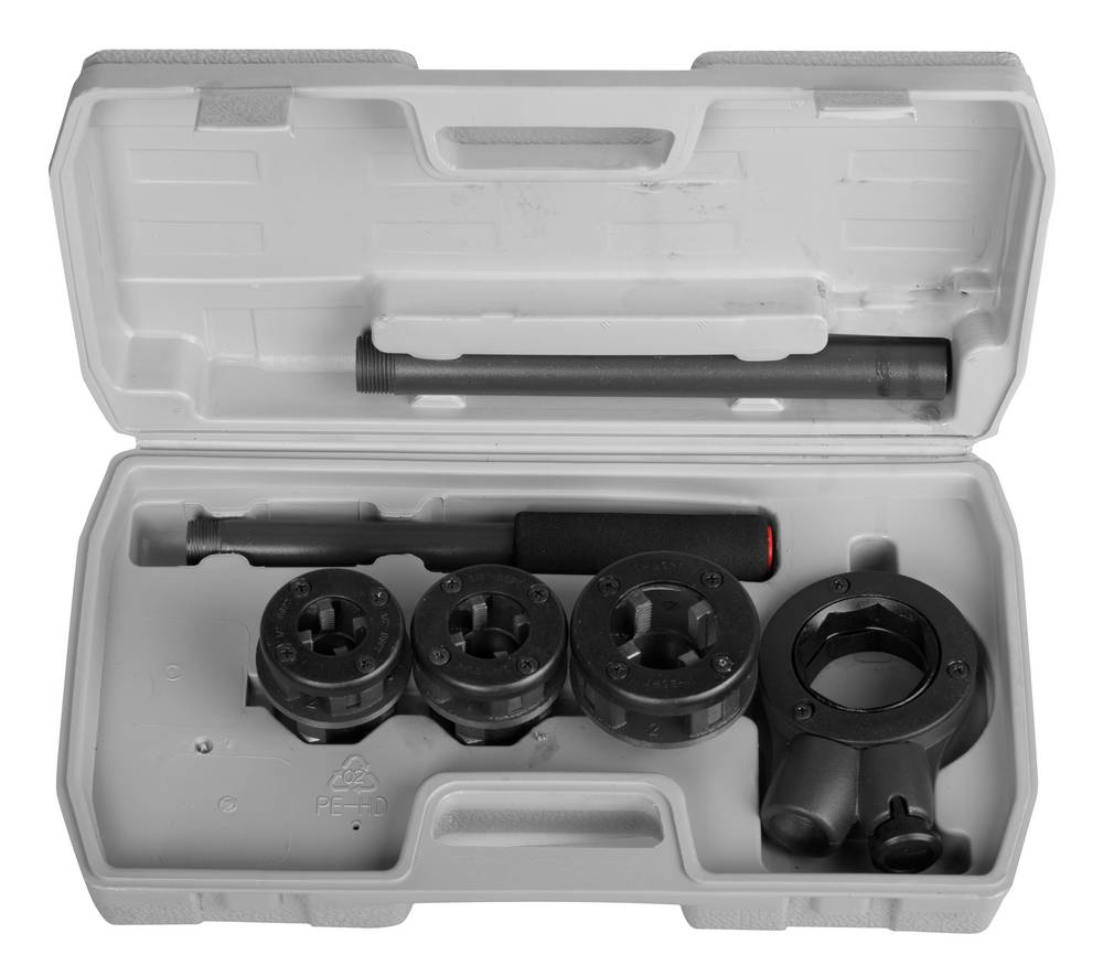 Набор №3 резьбонарезной трубный в пластмассовом боксе, 1/2" - 1", 4 предмета STAYER "PROFESSIONAL" 