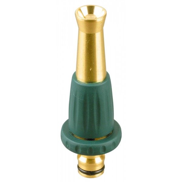 Наконечник поливочный RACO "Profi-Plus" регулируемый, латунный, удлиненный с покрытием TPR