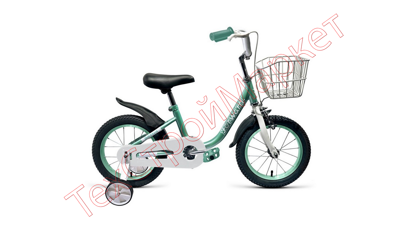 Велосипед Forward BARRIO 16 16"  2020-2021, бирюзовый, 1BKW1K1C1009