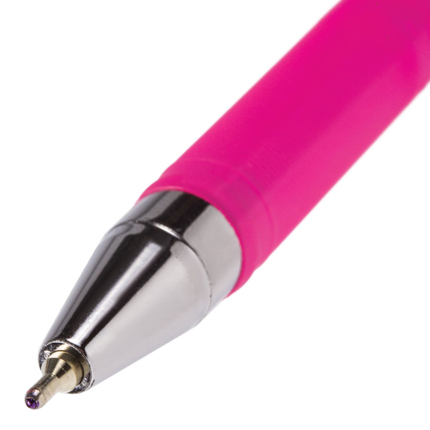 Ручка шариковая масляная BRAUBERG "FRUITY ST", СИНЯЯ, корпус soft touch, узел 0,7 мм, линия письма 0,35 мм, 142654