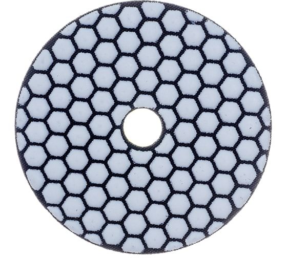 Круг шлифовальный  алмазный гибкий 100мм №100  (Черепашка) для сухого шлифования ЗУБР