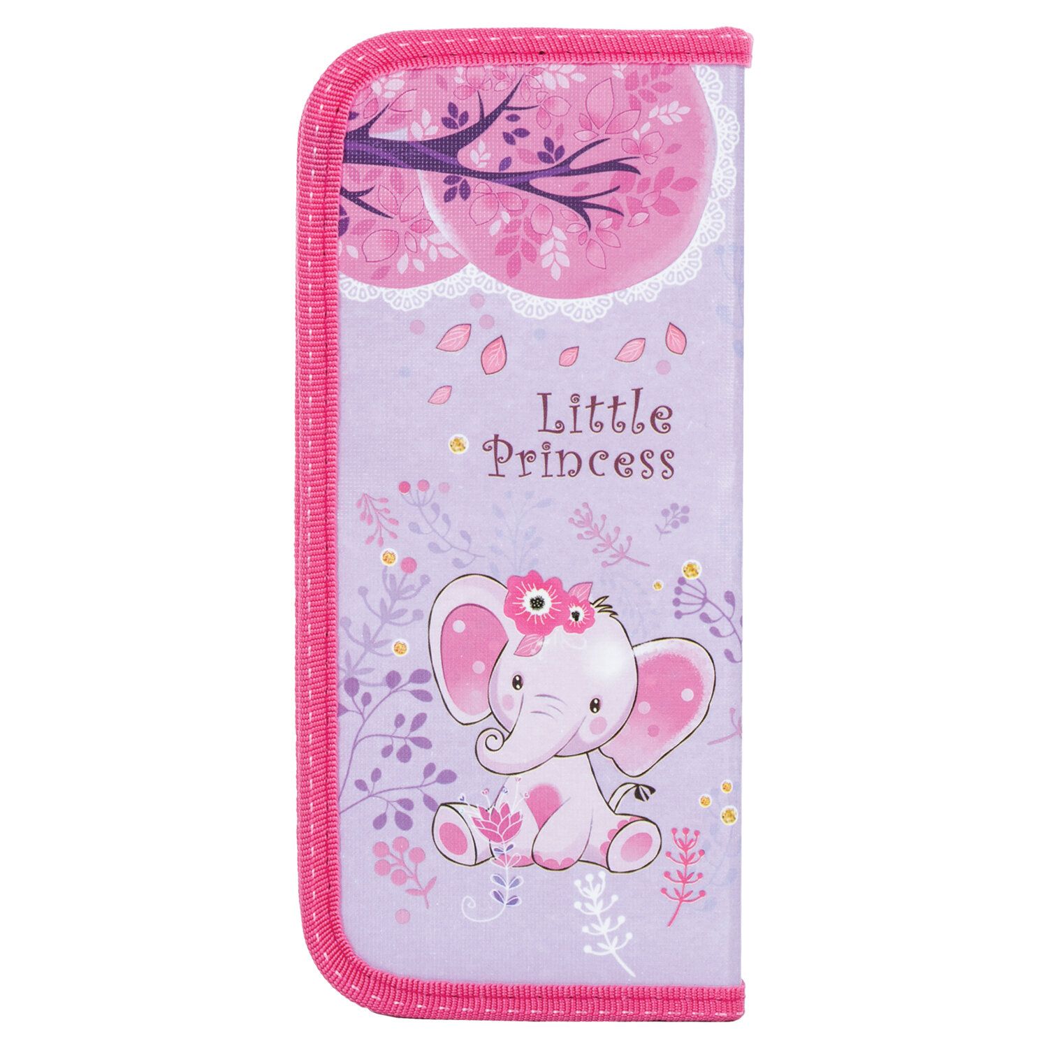 Пенал ПИФАГОР, 1 отделение, ламинированный картон, 19х9 см, "Little Princess", 229195