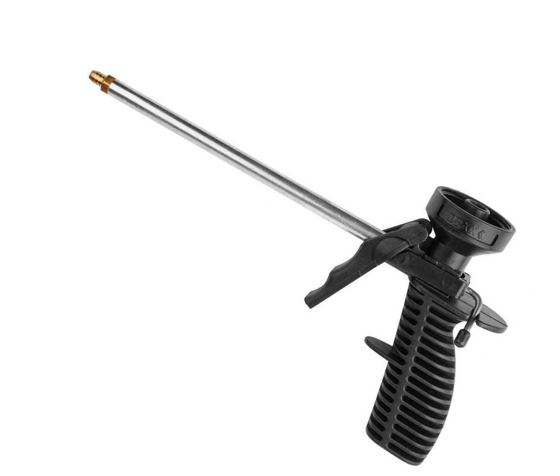 Пистолет для монтажной пены, пластмассовый корпус DEXX 