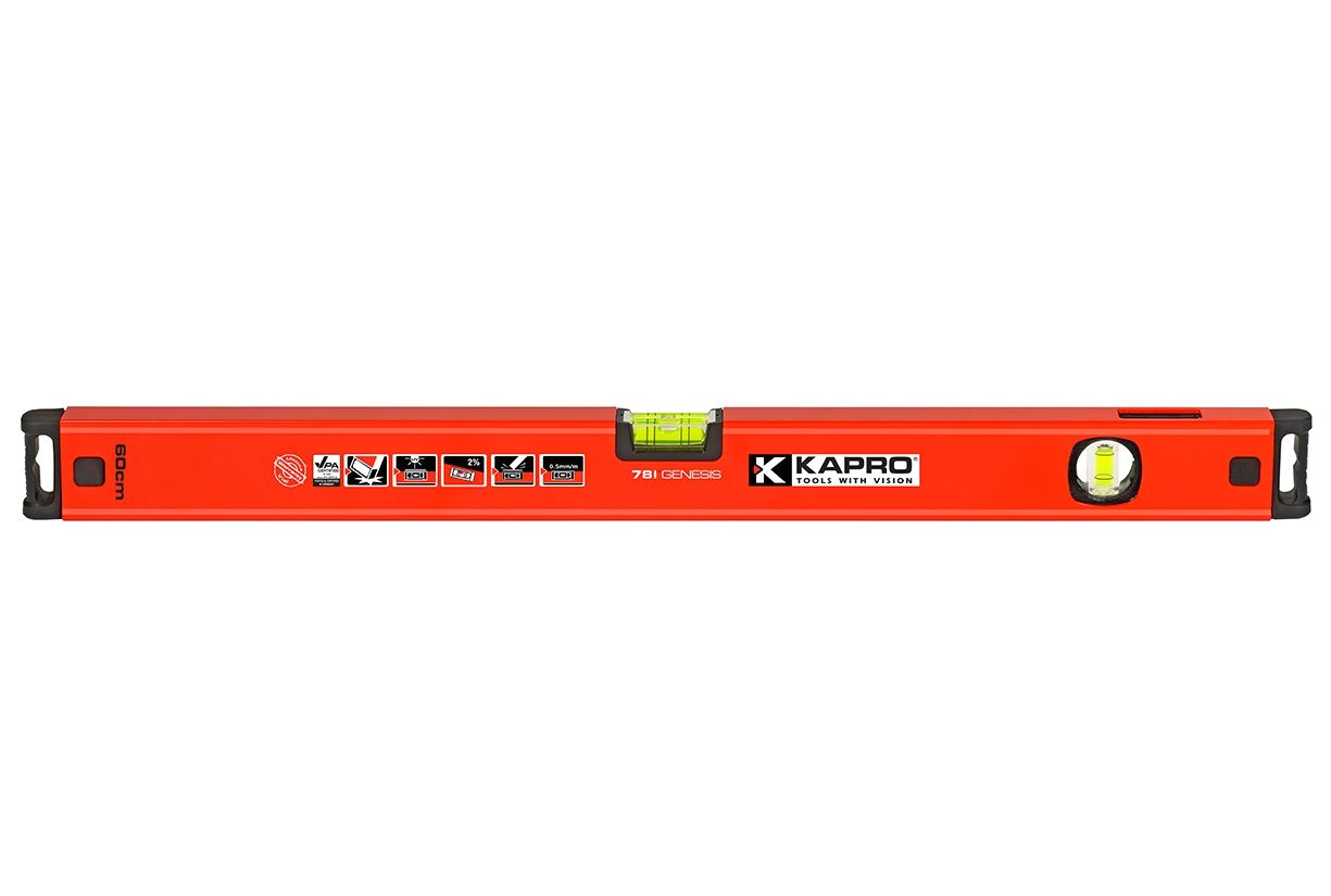 Уровень магнитный Kapro PLUMBSITE GENESIS 120см 3 глазка