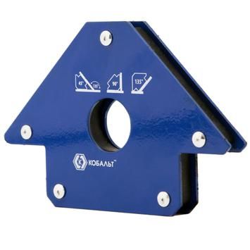 Угольник магнитный КОБАЛЬТ "Стрелка", 140 мм,  на 3 угла