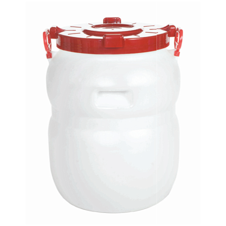Бочка 60 л с широким горлом (белая) Радиан