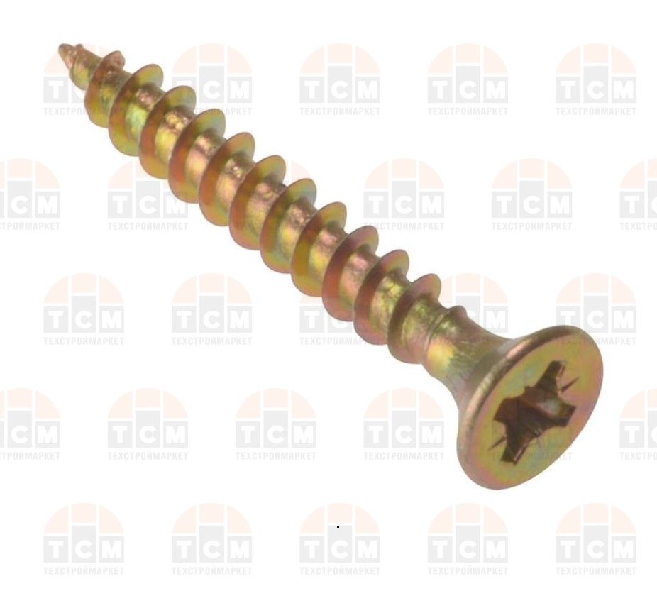 Саморез универсальный SG 3,5x35мм желтый (Р)